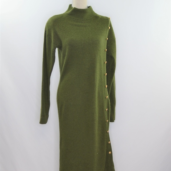 Vintage Dresses & Skirts - Vintage Lambswool and Angora Sweater Dress